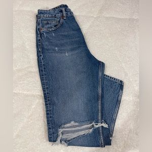 Classic Mom Fit, High Rise, Ankle Length, Zara Jeans